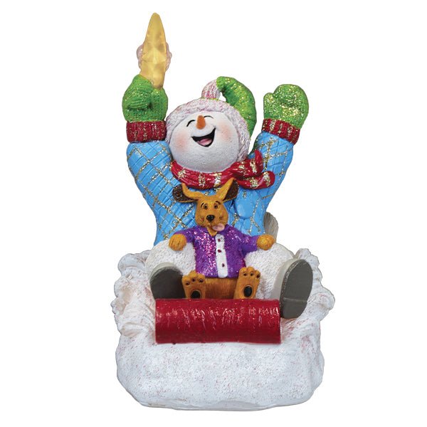 Shop For Star Powered Snow Boy Lighted Figurine
