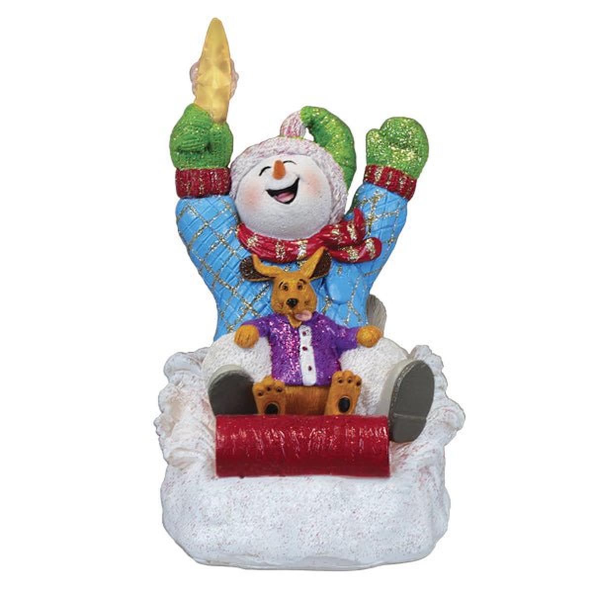 Shop For Star Powered Snow Boy Lighted Figurine