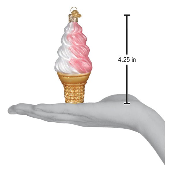 Shop For Strawberry Swirl Soft Serve Ornament