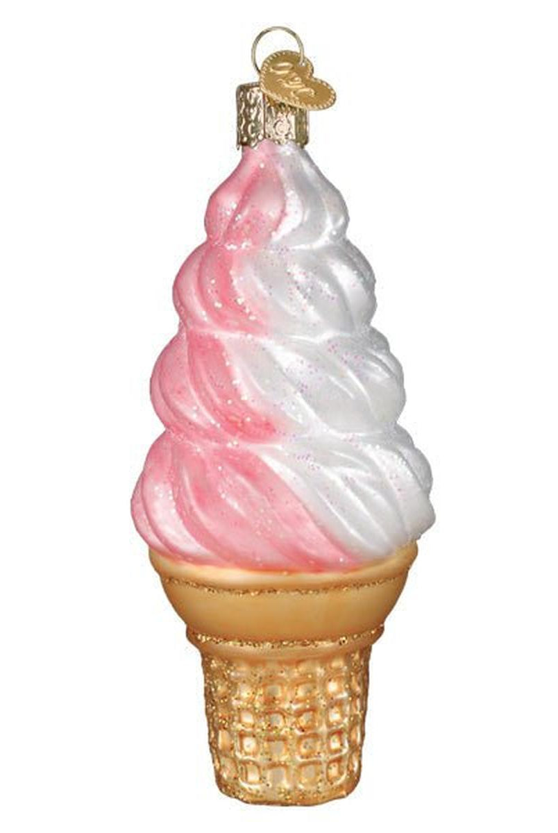 Shop For Strawberry Swirl Soft Serve Ornament