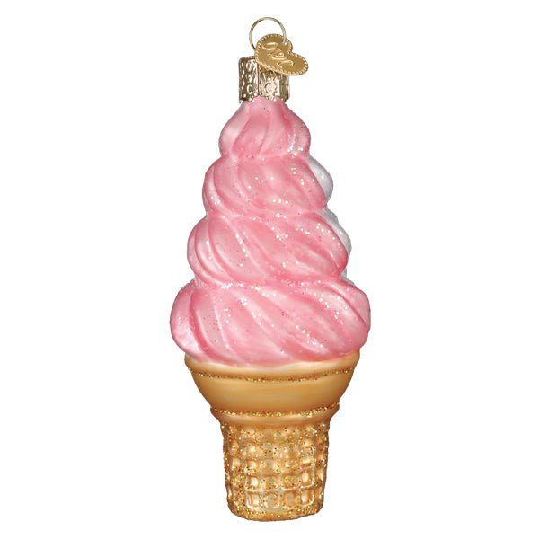 Shop For Strawberry Swirl Soft Serve Ornament