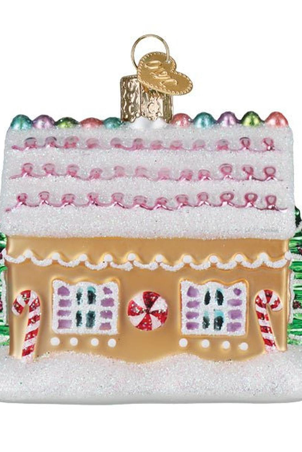 Sugar Coated Cottage Ornament