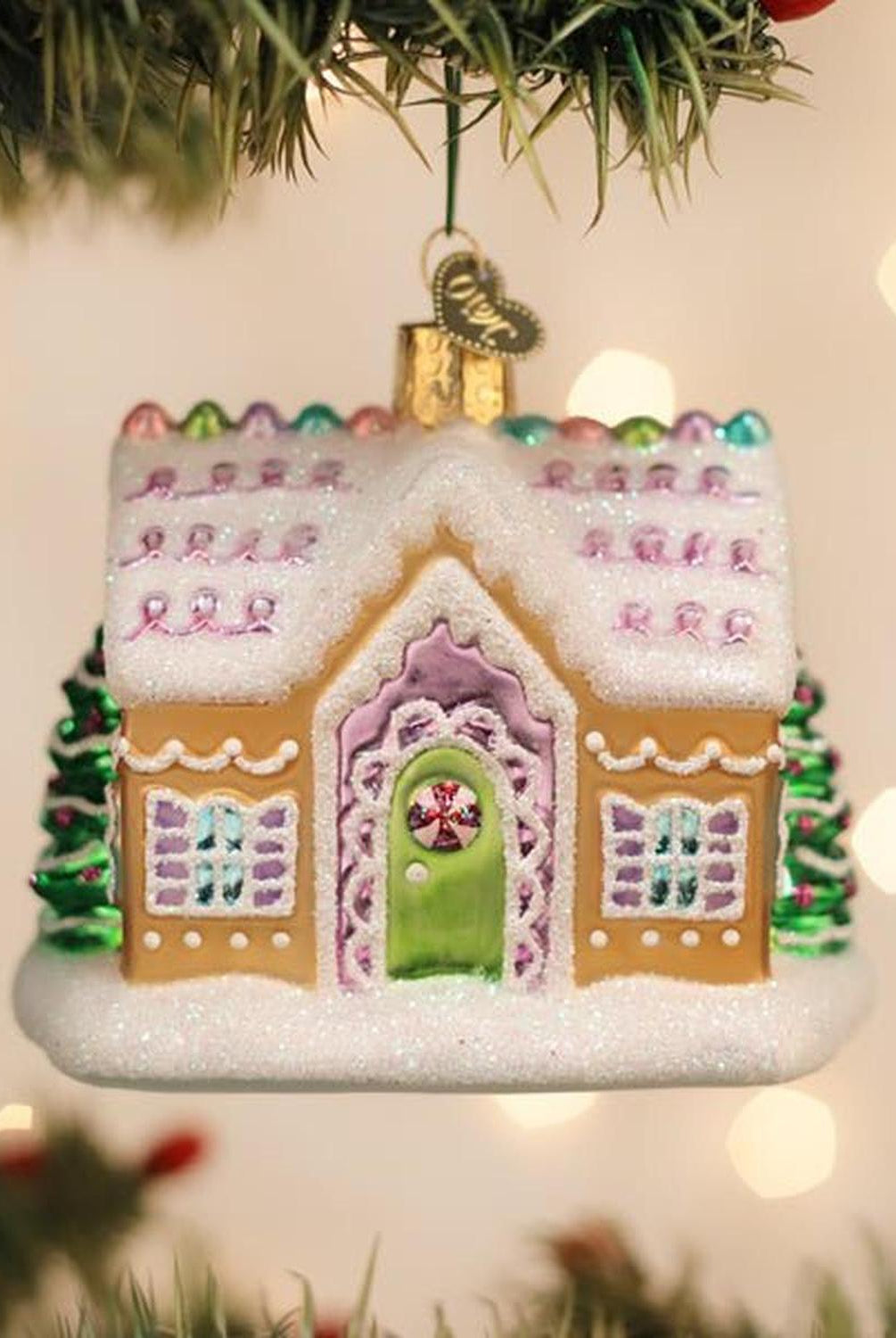 Sugar Coated Cottage Ornament