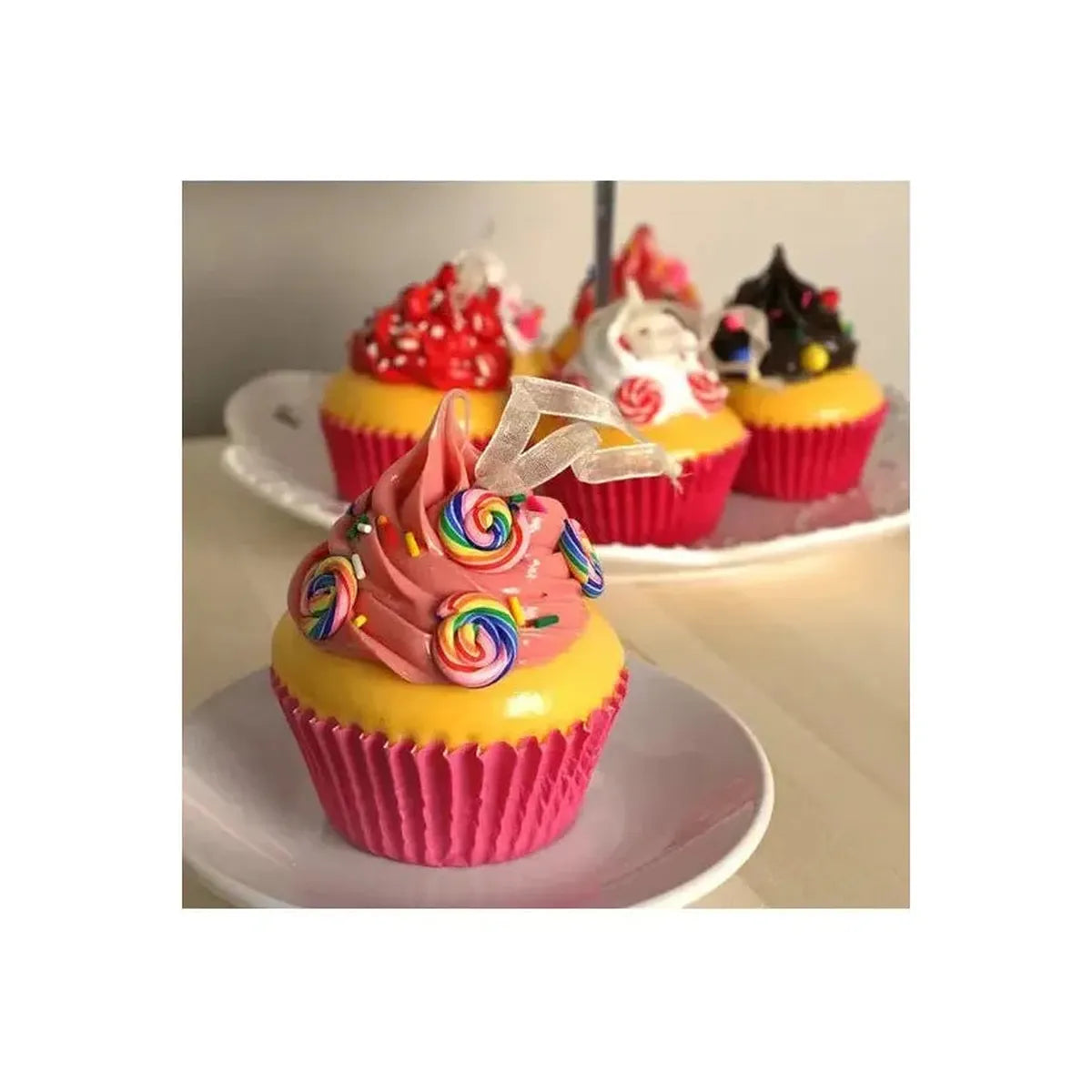 Shop For Sweet Cupcake With Candy Ornaments