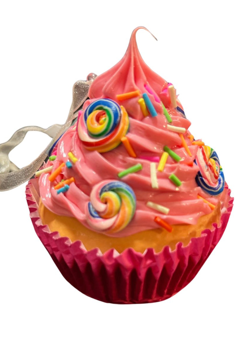 Shop For Sweet Cupcake With Candy Ornaments