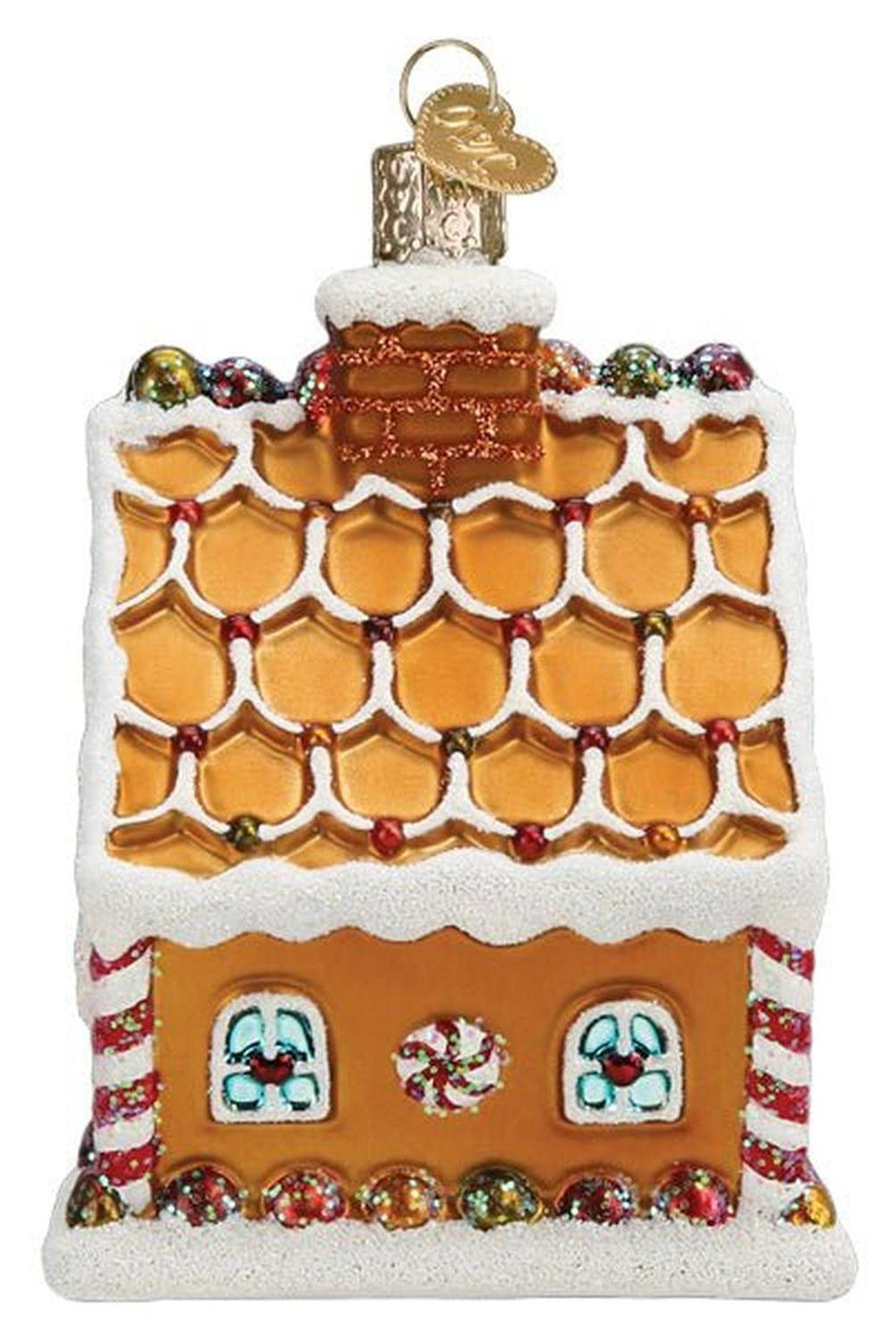 Sweet Gingerbread Cottage Ornament