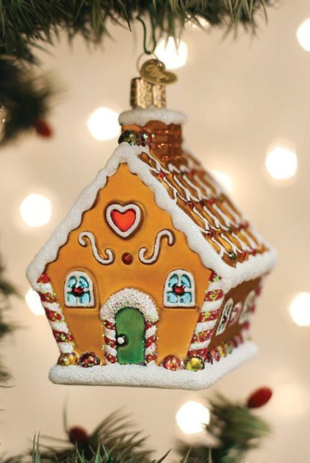 Sweet Gingerbread Cottage Ornament