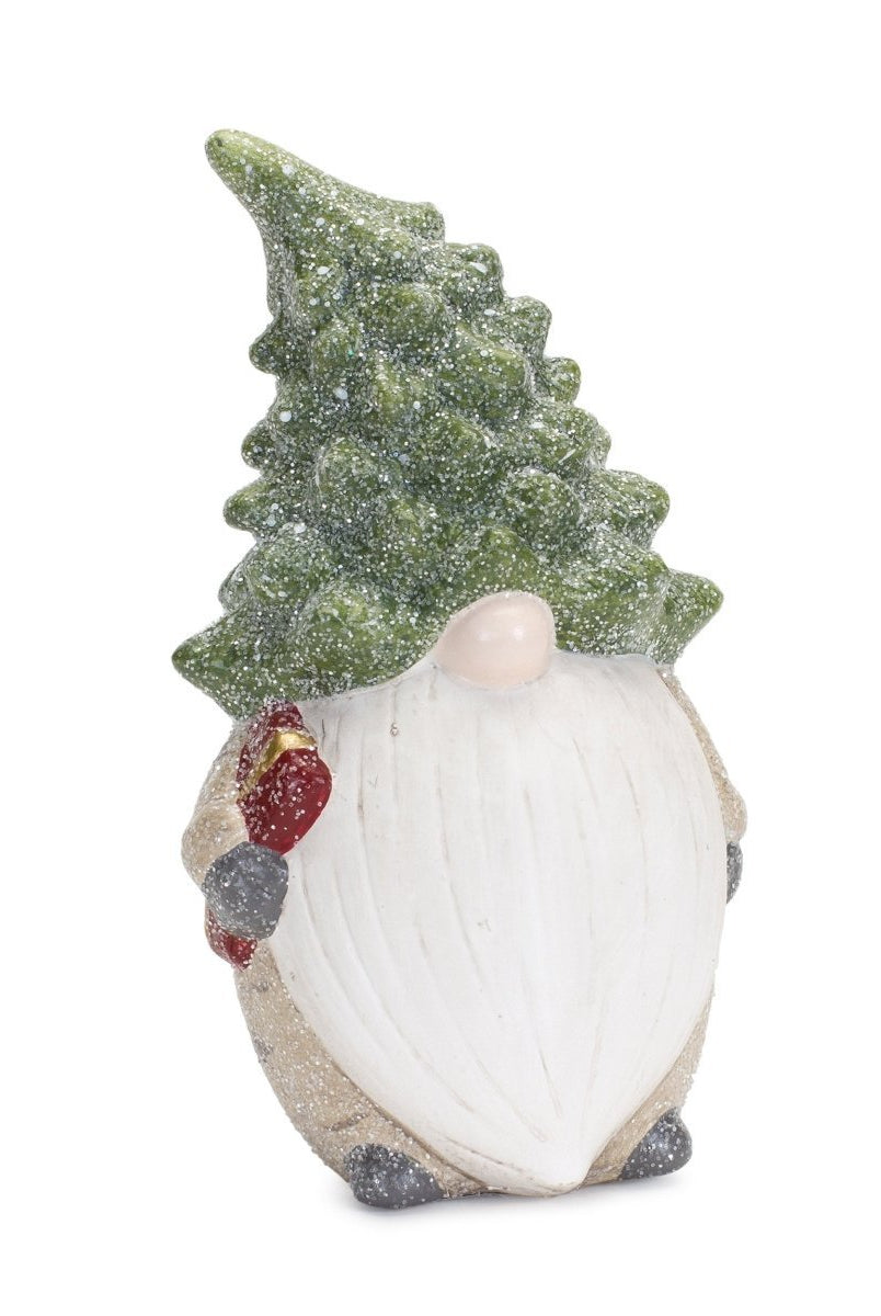 Shop For Terra Cotta Gnome Figurine with Pine Tree Hat (Set of 2)