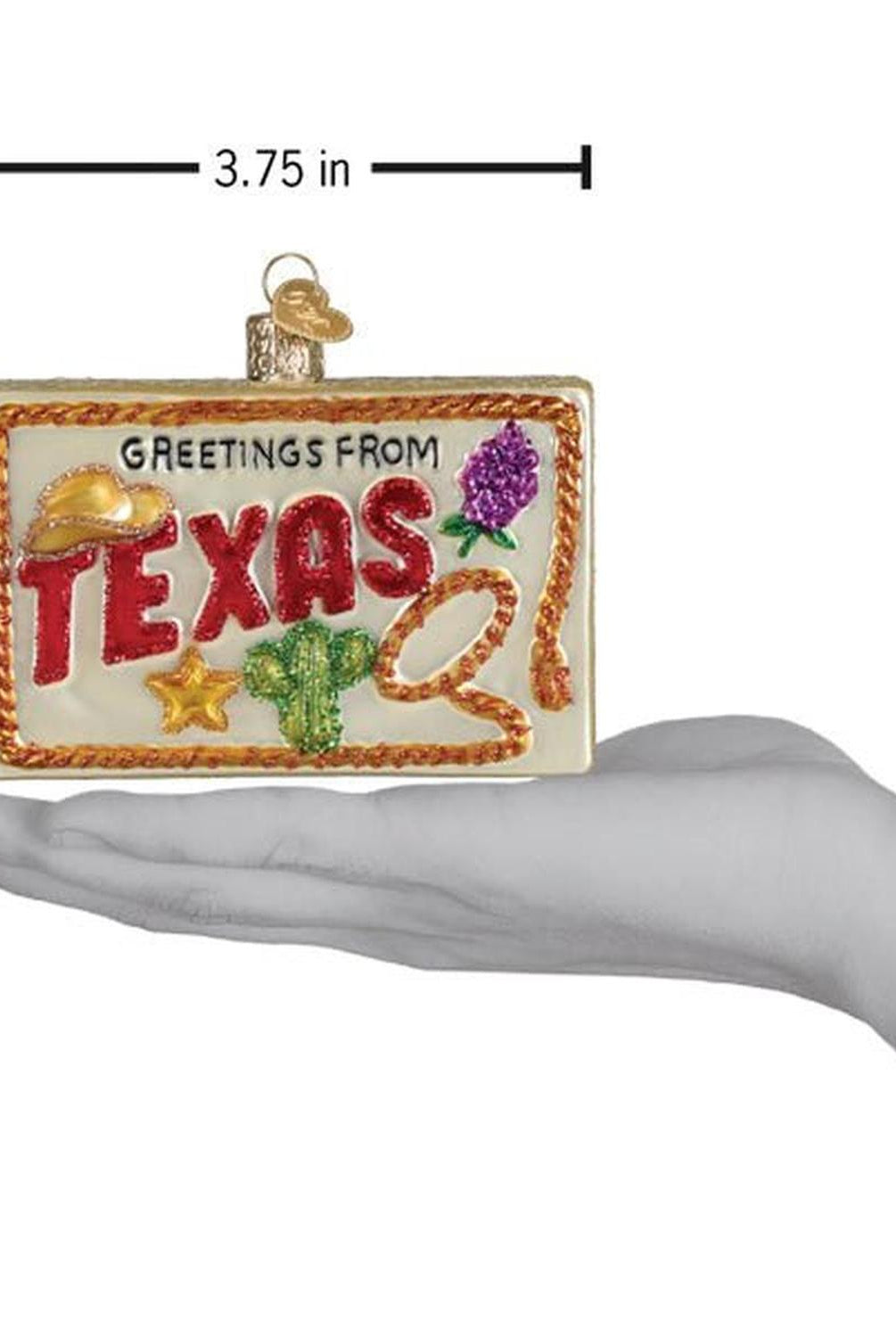 Texas Postcard Ornament