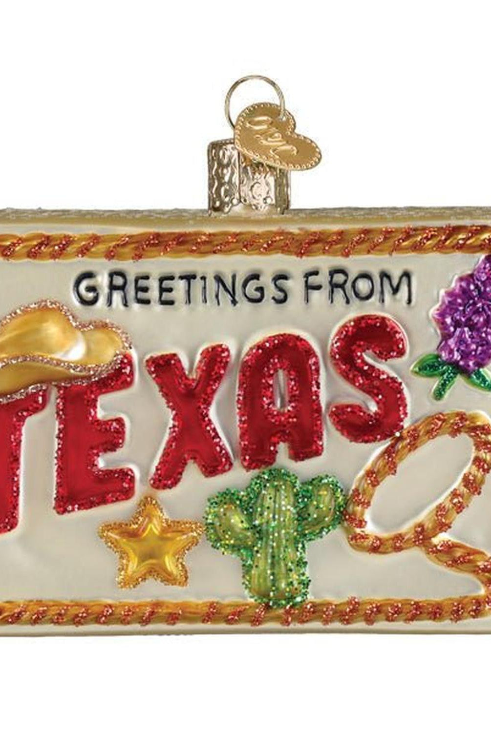 Texas Postcard Ornament