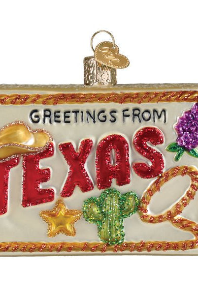 Shop For Texas Postcard Ornament