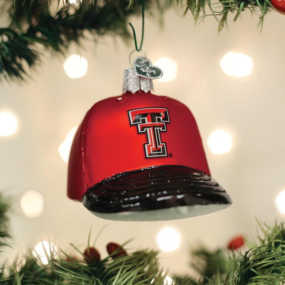 Shop For Texas Tech Baseball Cap Ornament