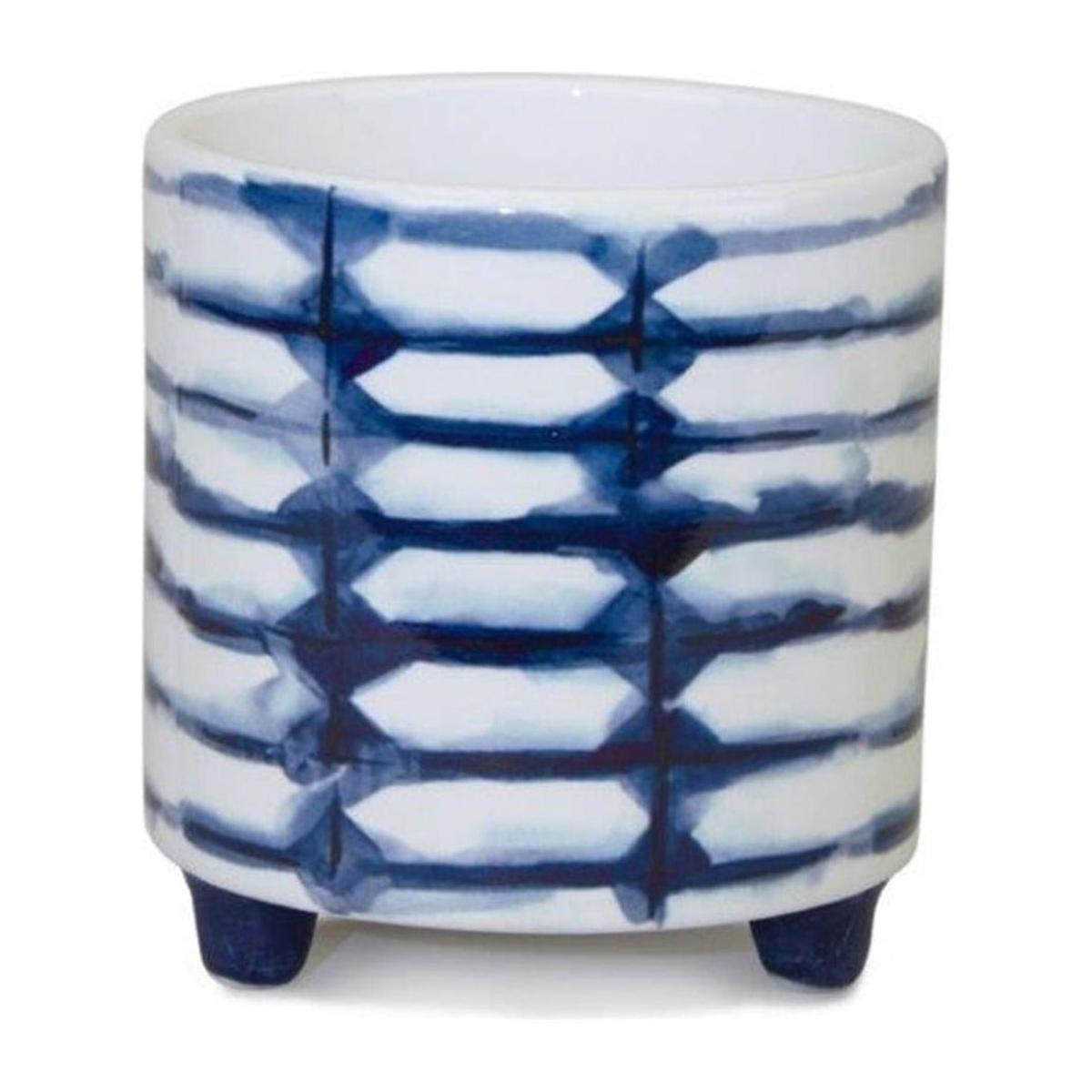 Shop For Tie - Dye Design Footed Planter (Set of 2)