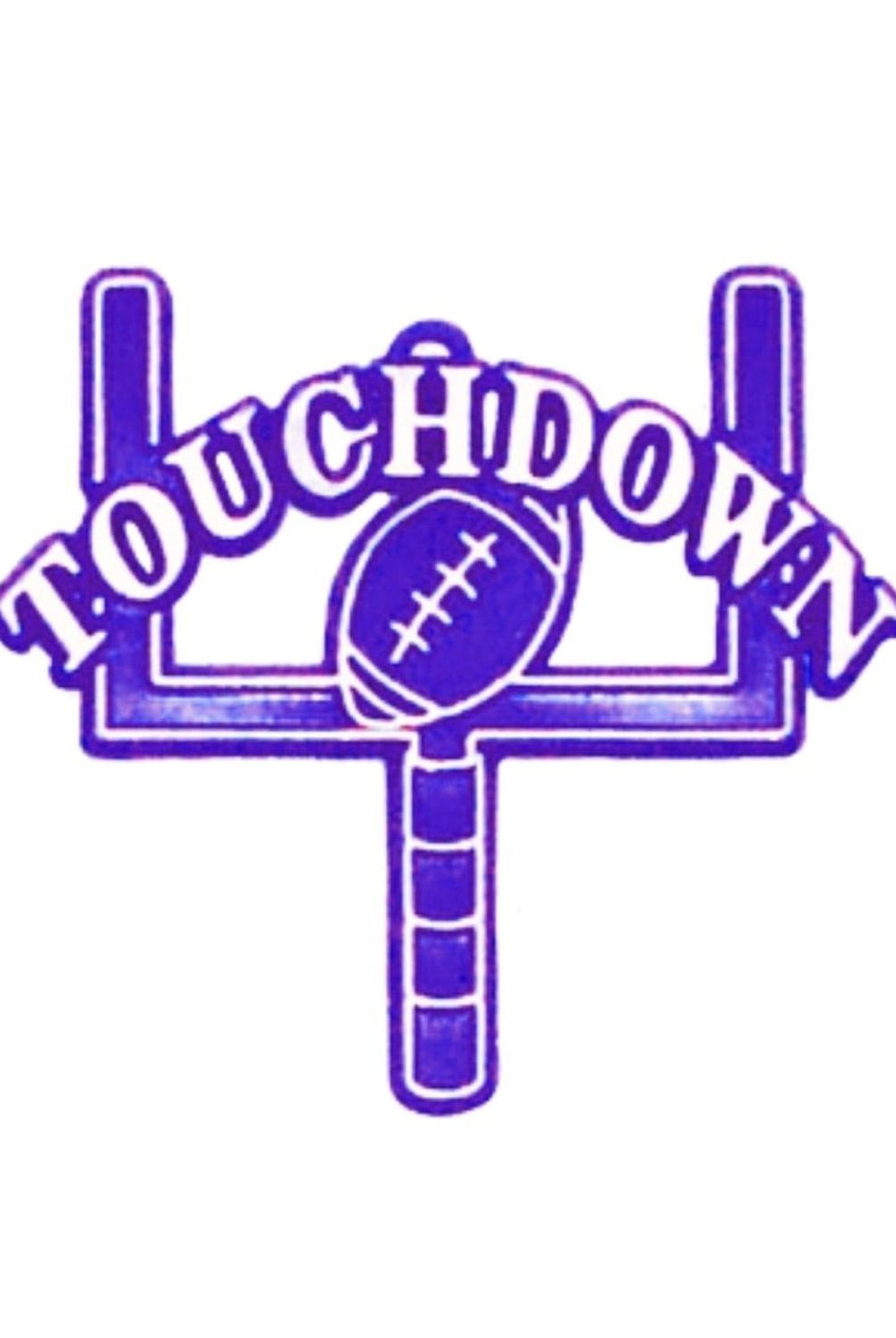 Shop For Touchdown Charm: Purple/White