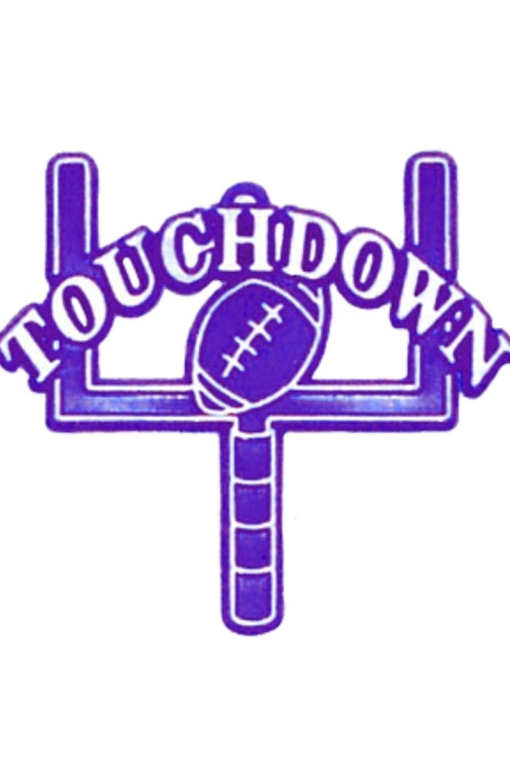 Shop For Touchdown Charm: Purple/White