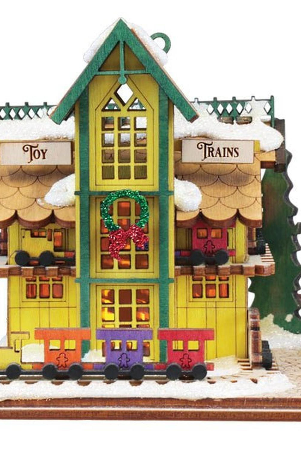 Toy Train Shop Ornament