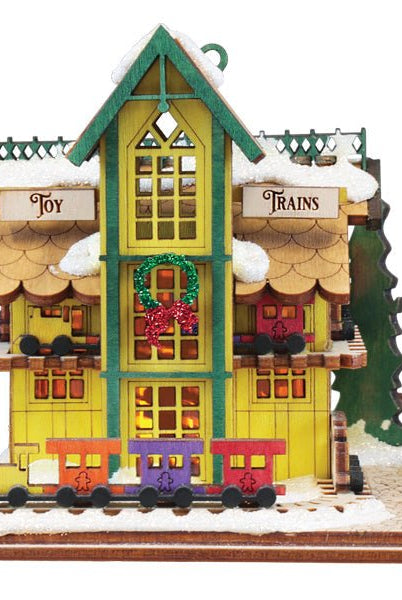 Shop For Toy Train Shop Ornament