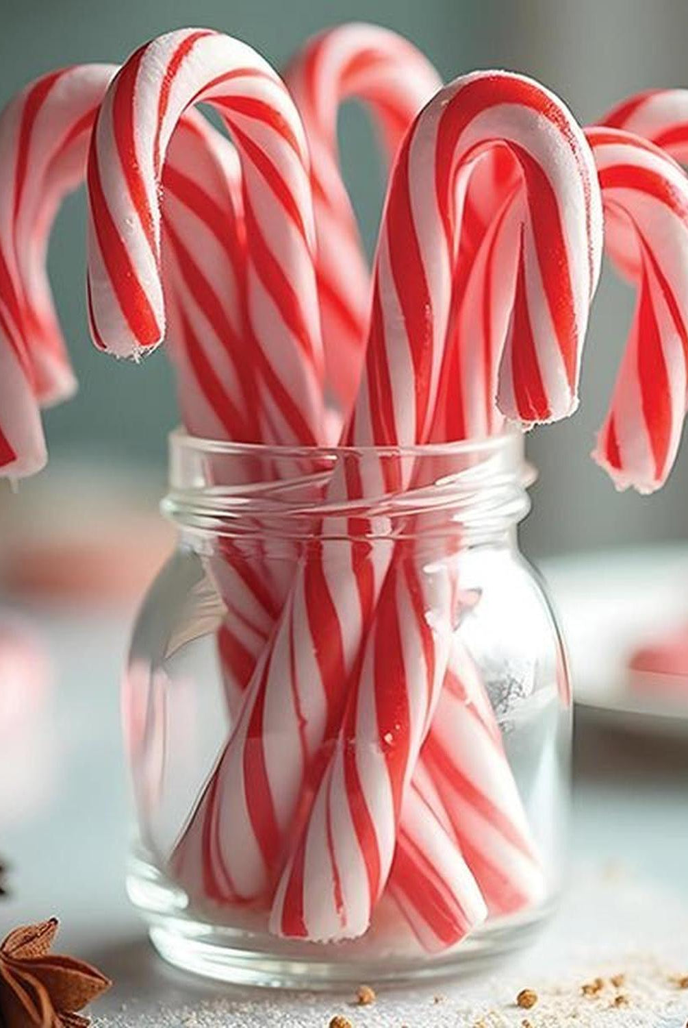 Twisted Peppermint Candle