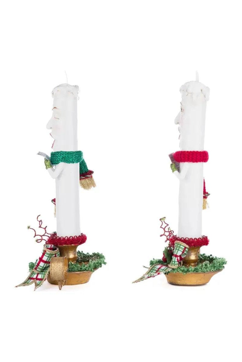 Shop For Village Of Holly Woods Caroling Candles Assortment of 2