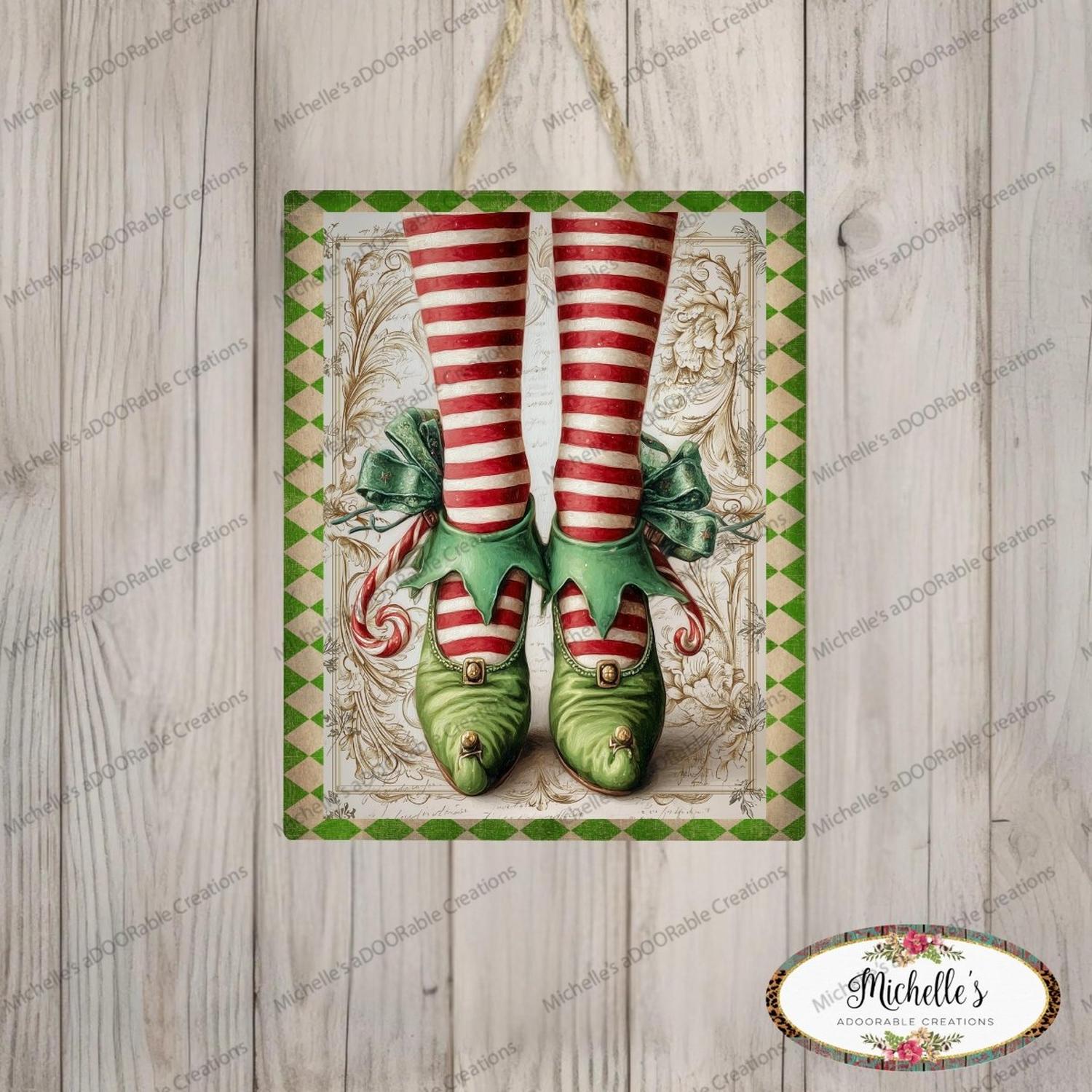 Shop For Vintage Elf Legs Metal Sign