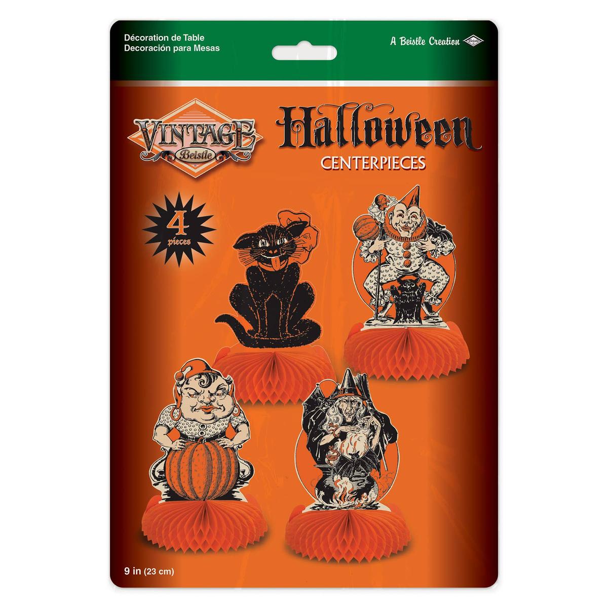 Shop For Vintage Halloween Centerpieces, Set of 4