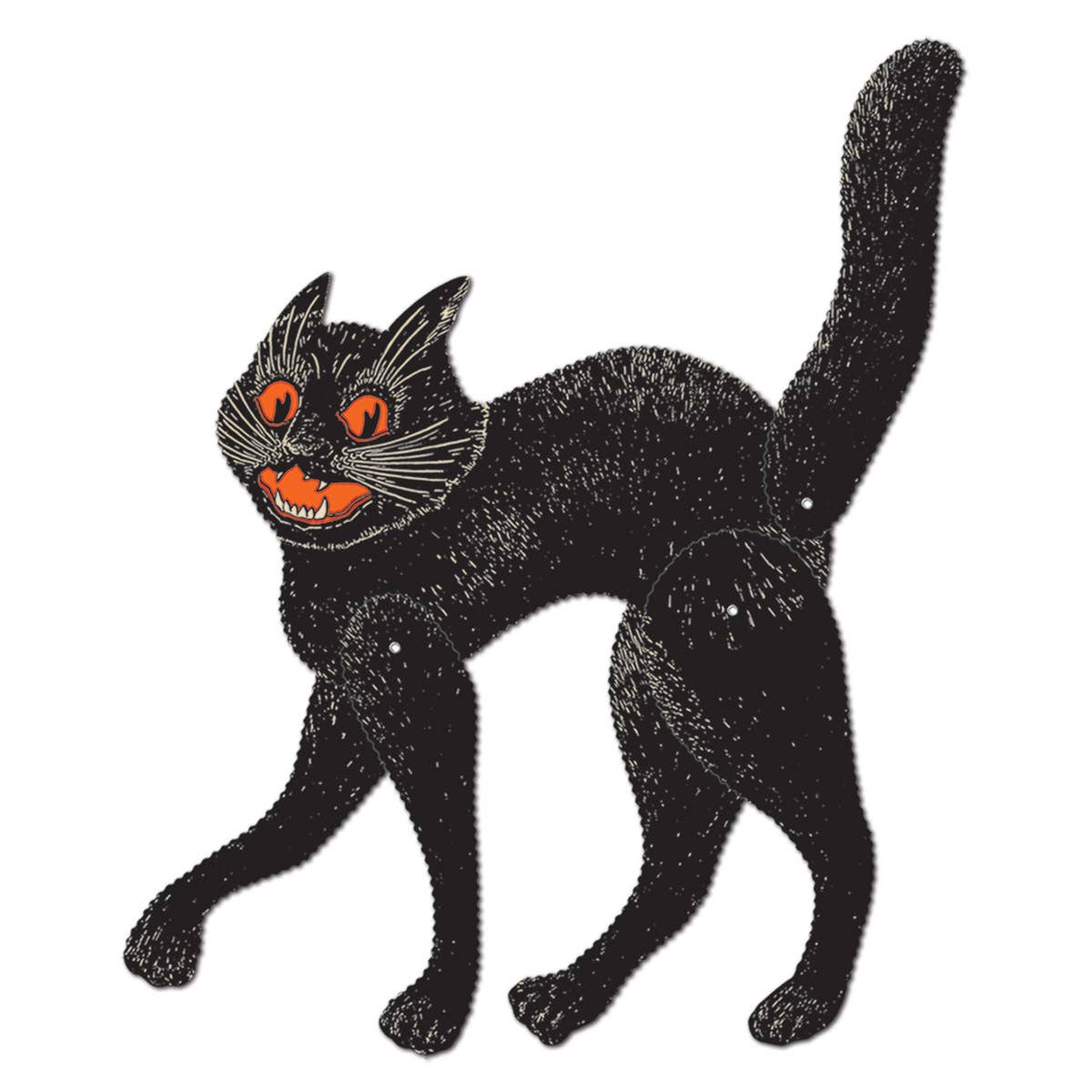 Shop For Vintage Halloween Jointed Scratch Cat