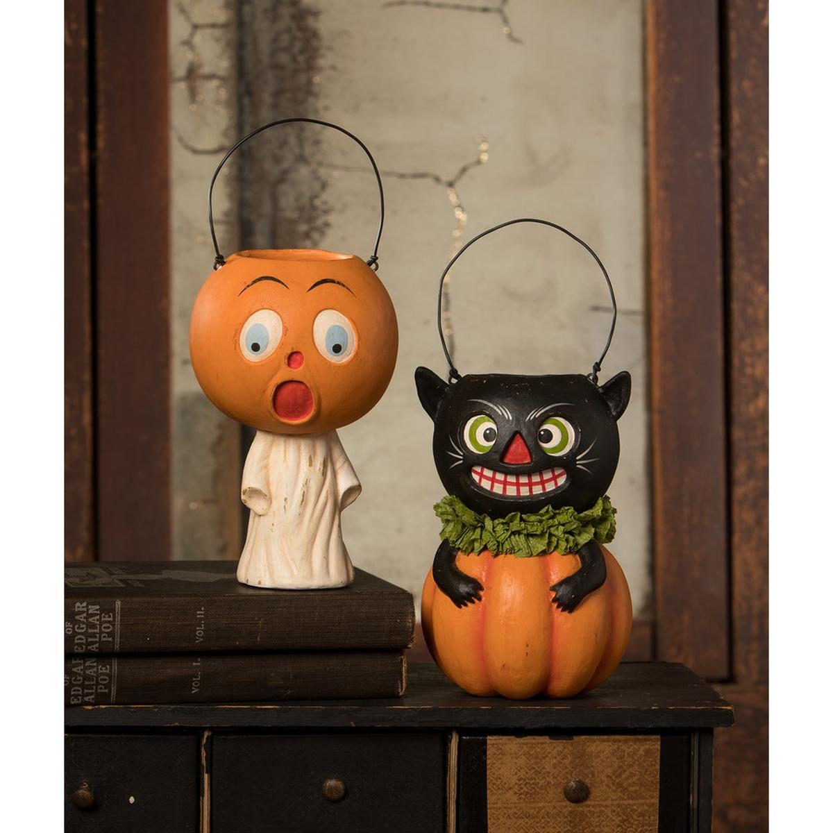 Shop For Vintage Scared Pumpkin Ghost