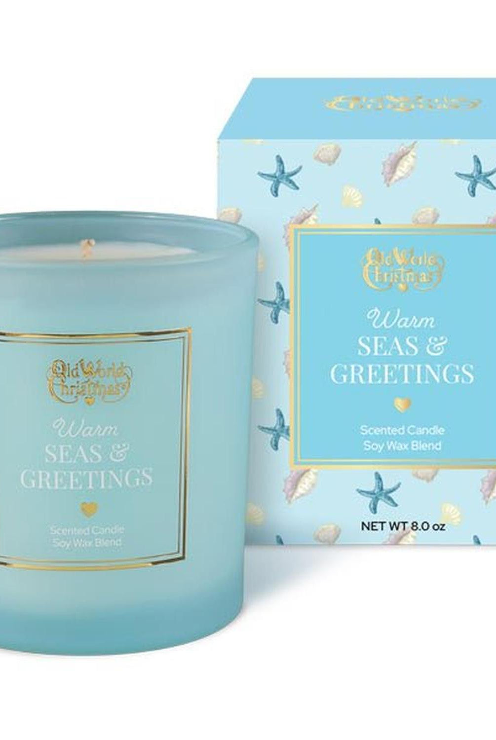 Warm Seas & Greetings Candle
