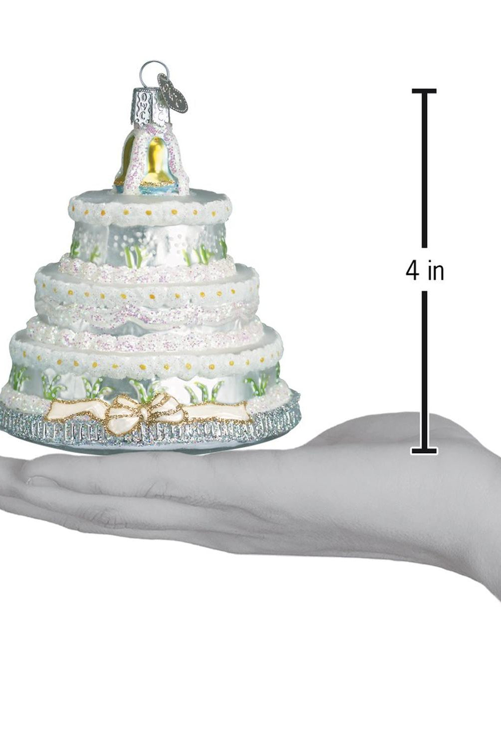 Wedding Cake Christmas Ornament