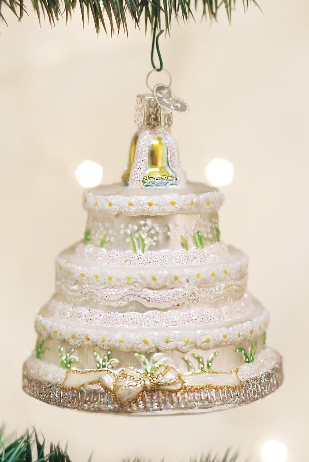 Wedding Cake Christmas Ornament