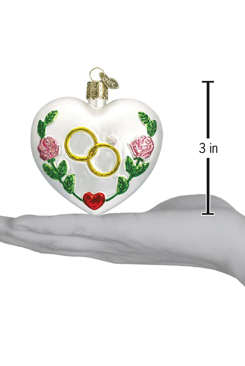 Wedding Heart Ornament