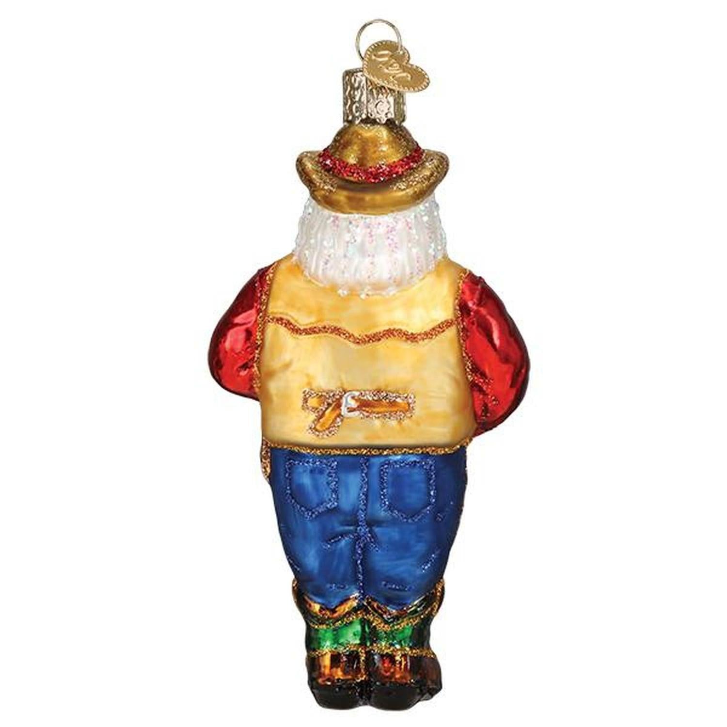 Shop For Western Santa Ornament