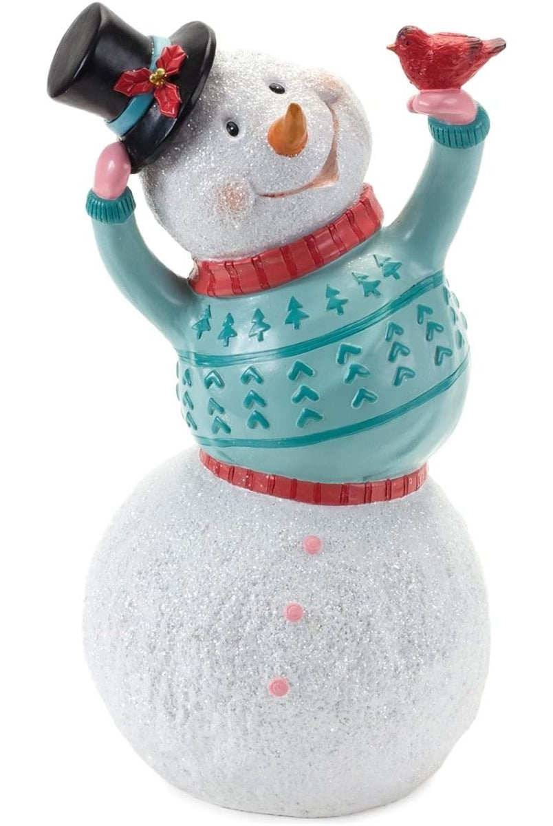 Shop For Whimsical Snowman Figurine (Set of 2) at Michelle's aDOORable Creations