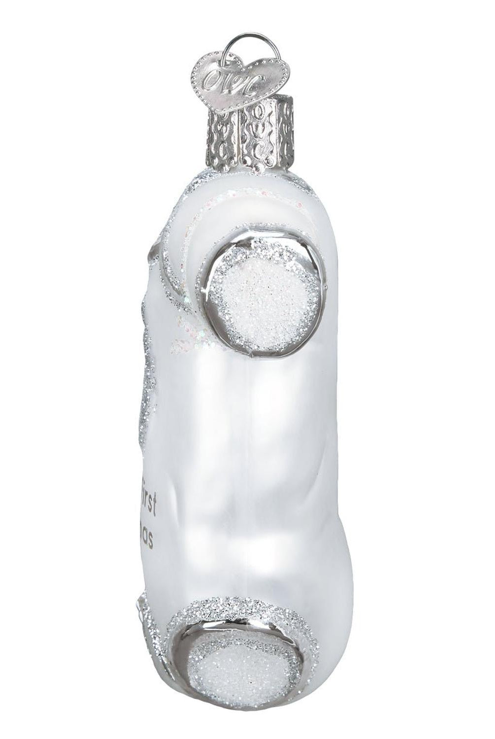 White Baby Onesie Ornament