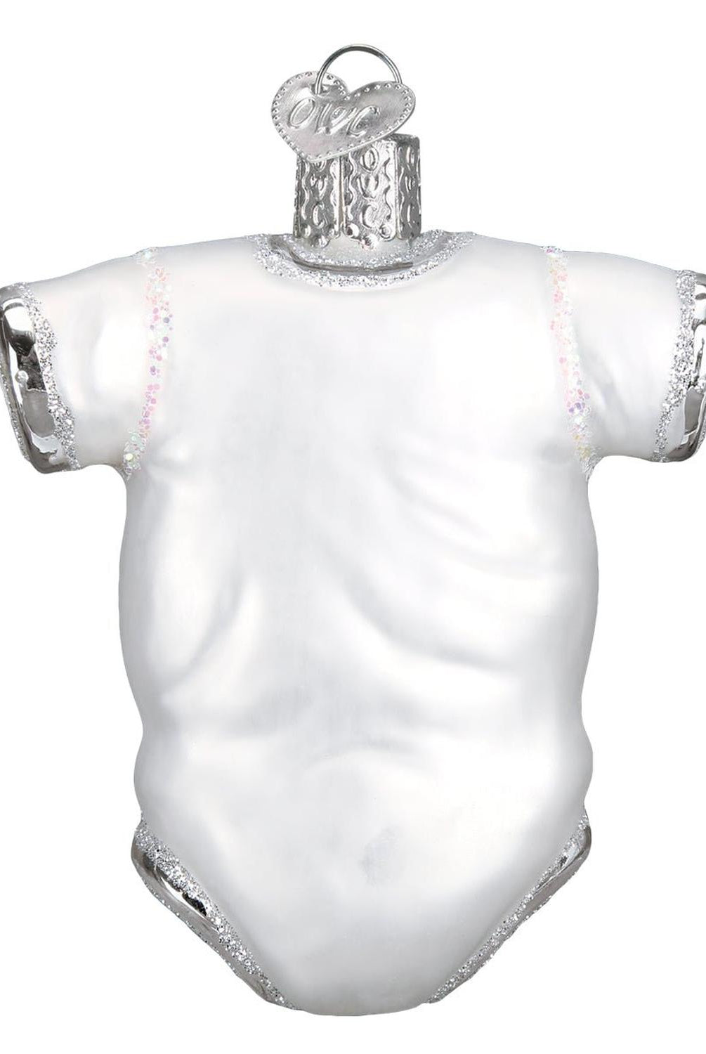 White Baby Onesie Ornament
