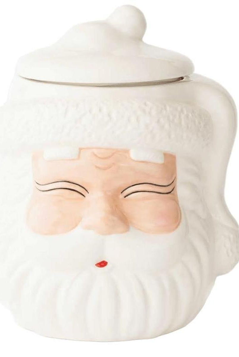 Shop For White Santa Cookie Jar
