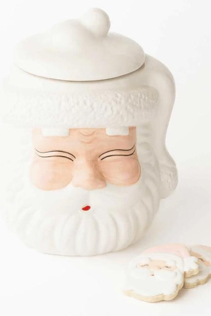 Shop For White Santa Cookie Jar