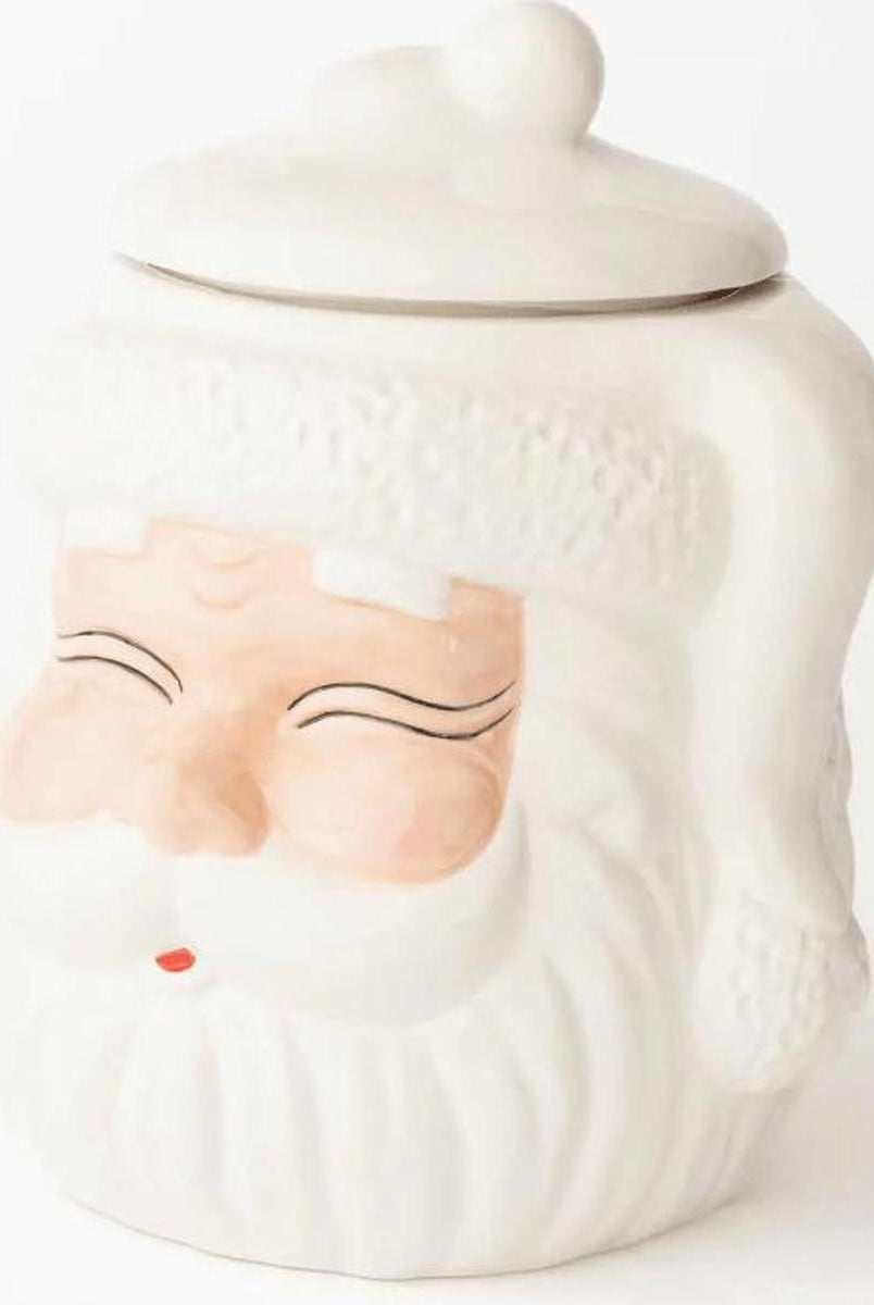 Shop For White Santa Cookie Jar