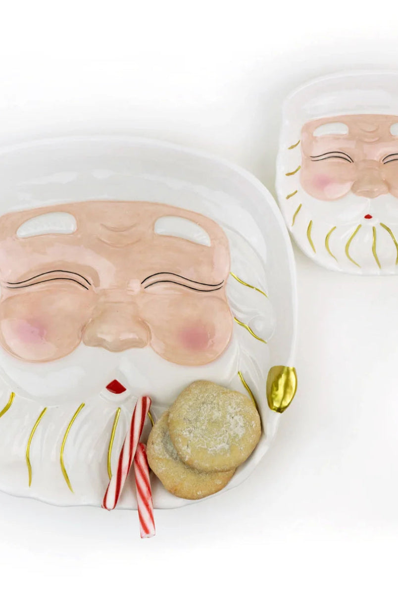 Shop For White Santa Platter