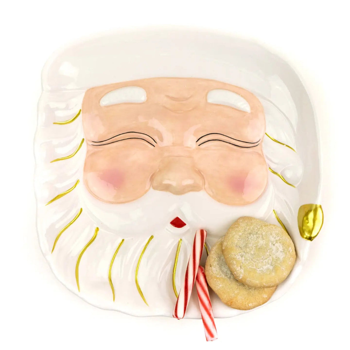 Shop For White Santa Platter