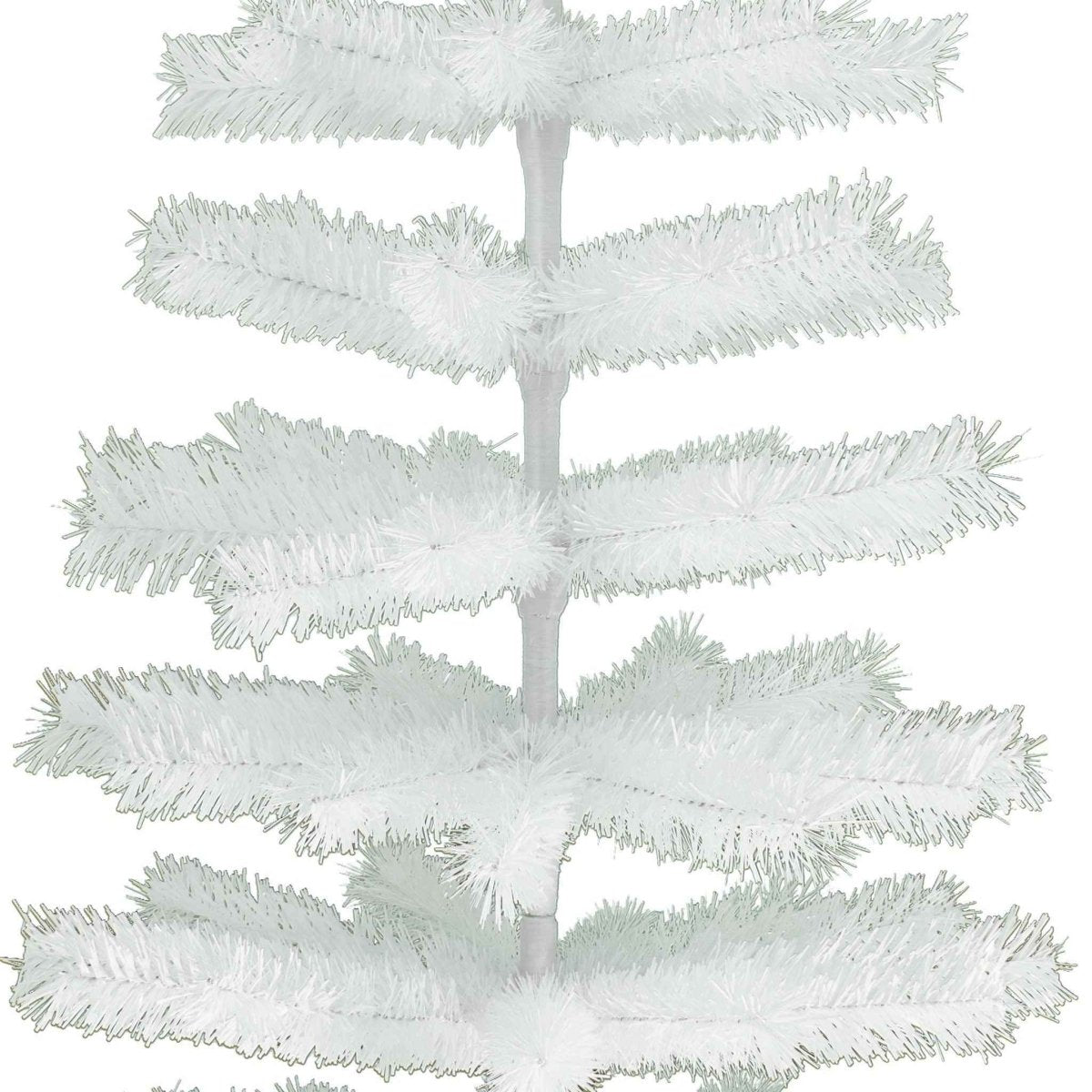 Shop For White Tinsel Christmas Tree