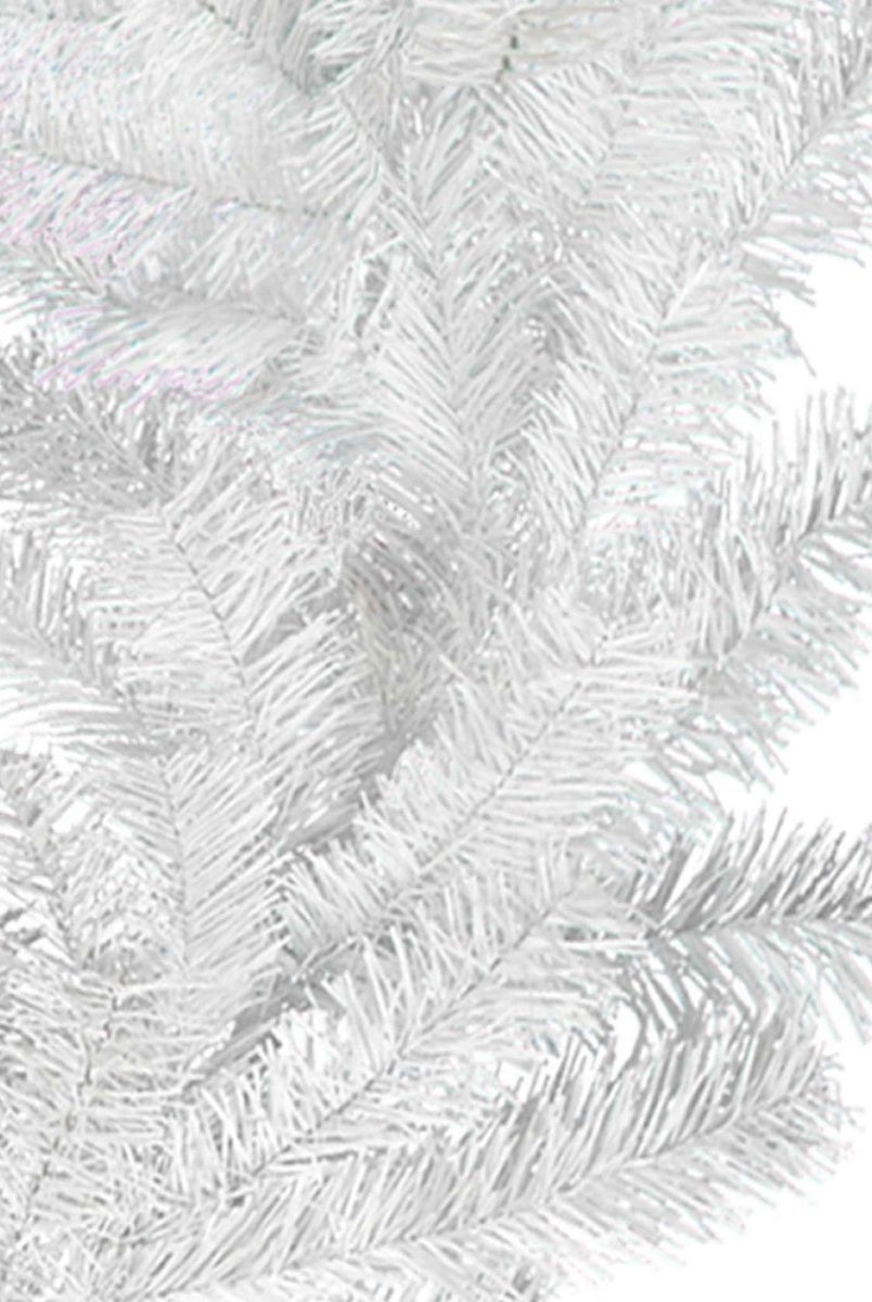 Shop For White Tinsel Wreaths (18in - 36in)