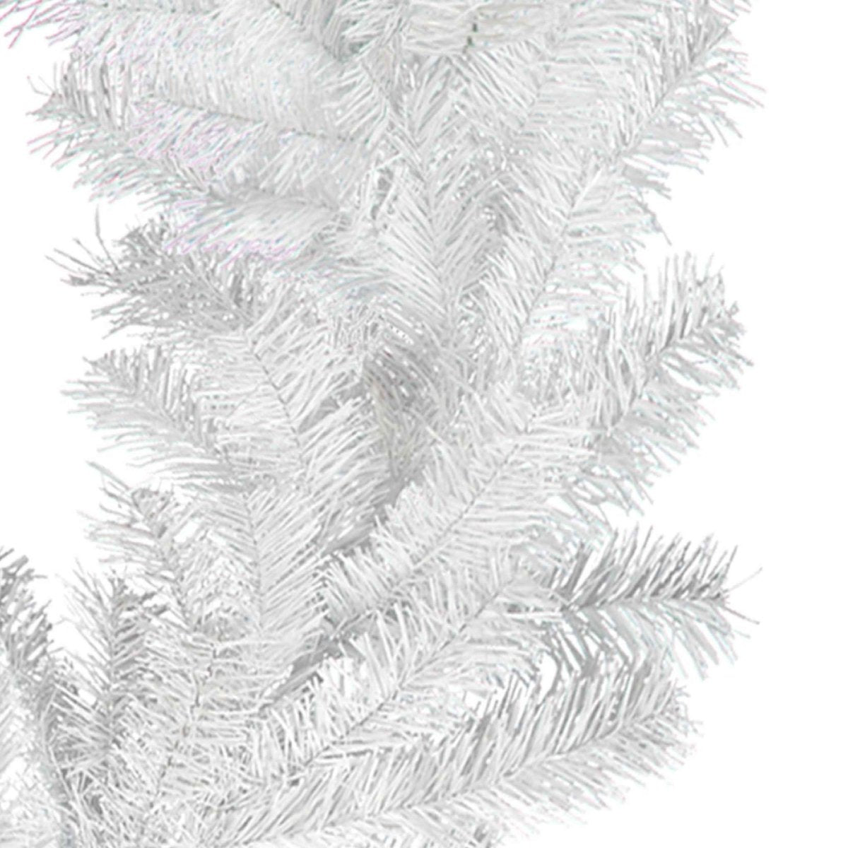 Shop For White Tinsel Wreaths (18in - 36in)