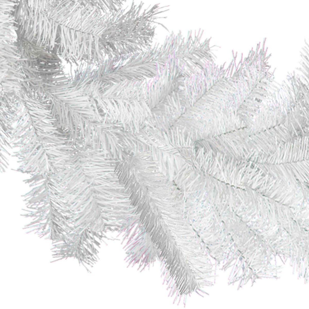 Shop For White Tinsel Wreaths (18in - 36in)