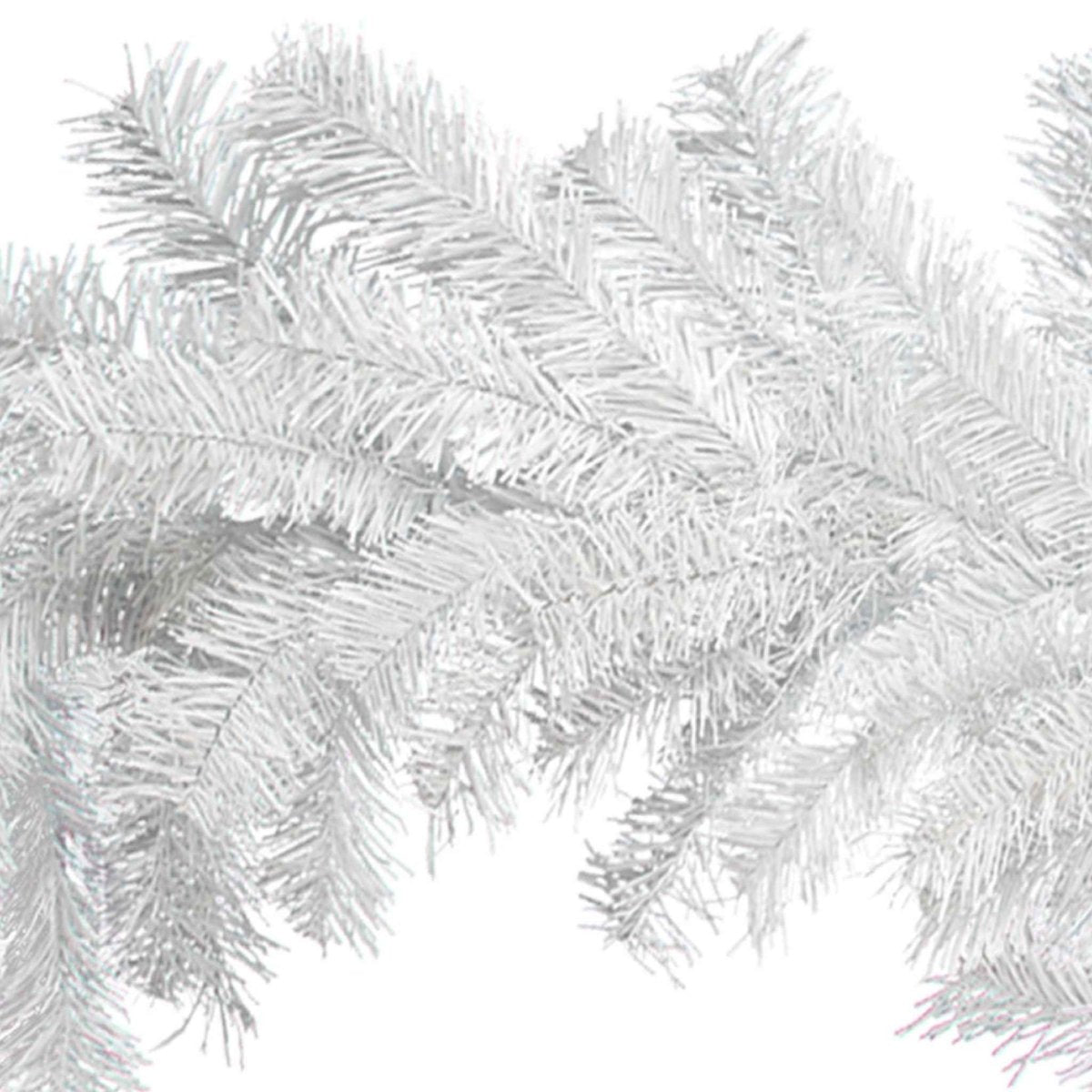 Shop For White Tinsel Wreaths (18in - 36in)
