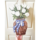 Shop For White Tulips Door Hanger