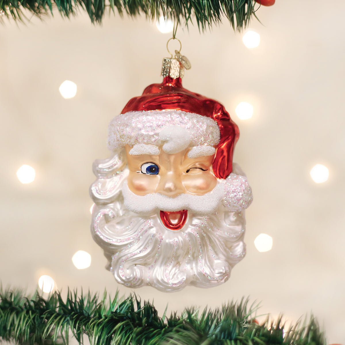Shop For Winking Santa Ornament