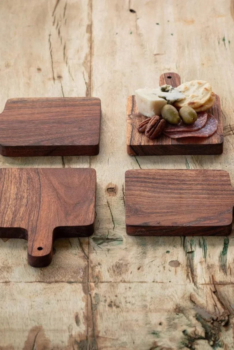 Shop For Wooden Charcuterie Sampler Set of 4