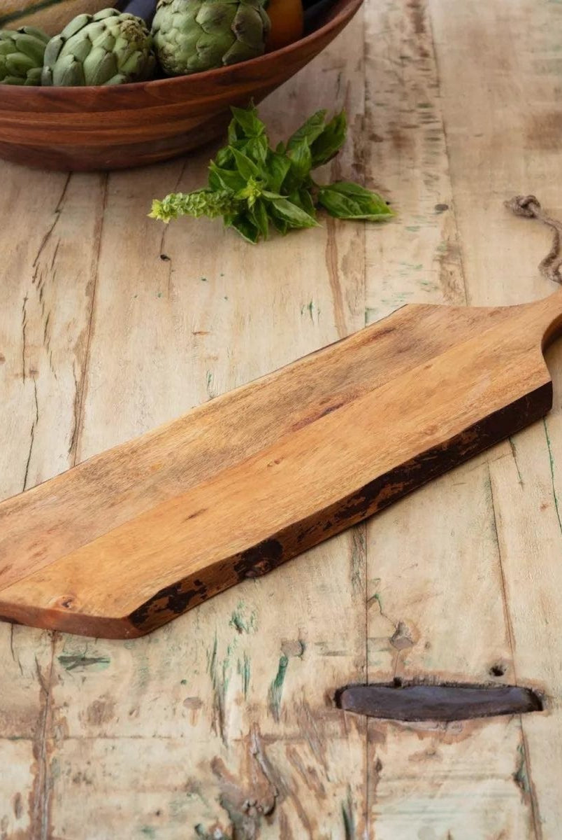 Shop For Wooden Live Edge Baguette Board