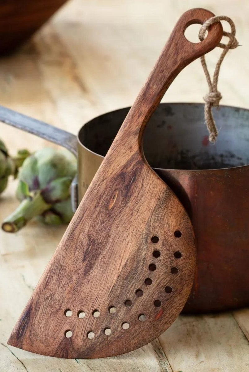 Shop For Wooden Pasta Pot Strainer